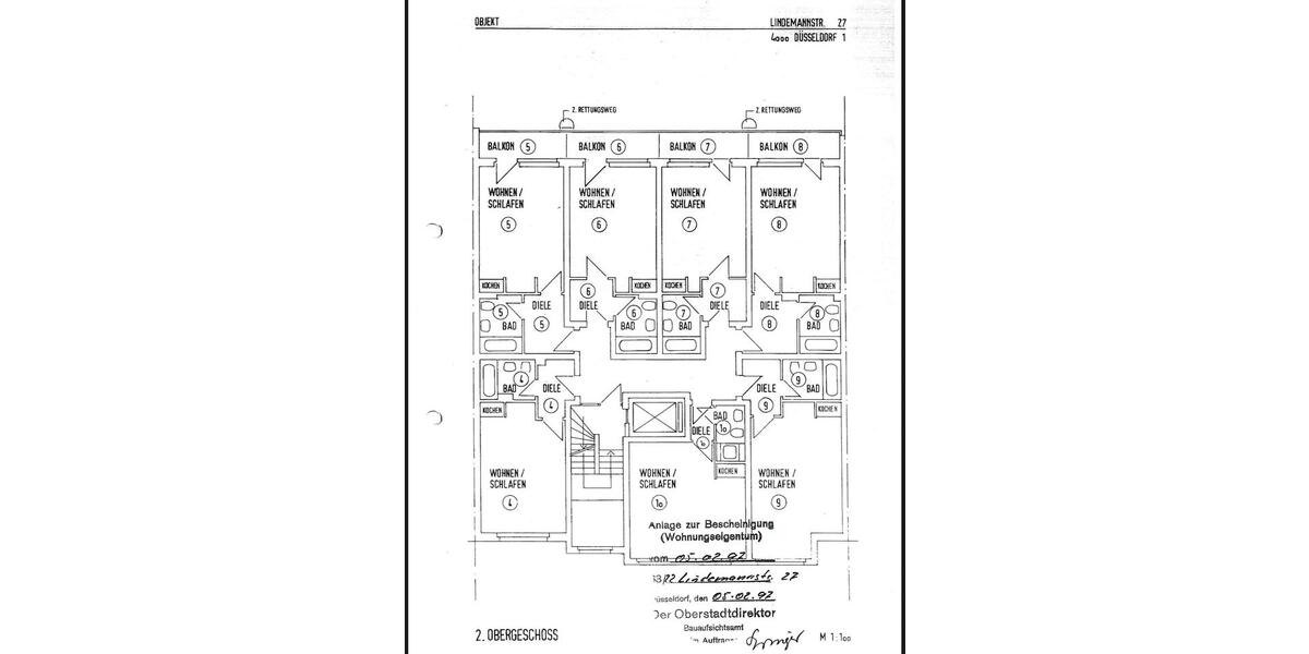 Etagenwohnung Ratingen Lintorf - 1 Zimmer, 175.000&euro; | Angebot:22929297