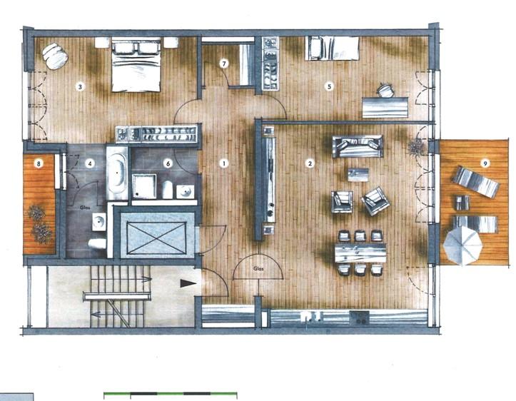 Etagenwohnung Düsseldorf Stadtbezirk 2 - 3 Zimmer, 123 m&sup2;, 2.220&euro; | Angebot:26698628