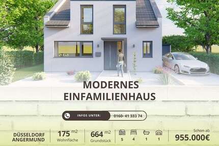 Haus Düsseldorf Angermund - 5 Zimmer, 175 m&sup2;, 955.000&euro; | Angebot:25632654