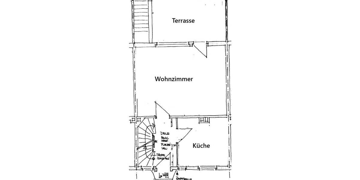 Reihenmittelhaus Düsseldorf Stockum - 4 Zimmer, 106 m&sup2;, 650.000&euro; | Angebot:26105538