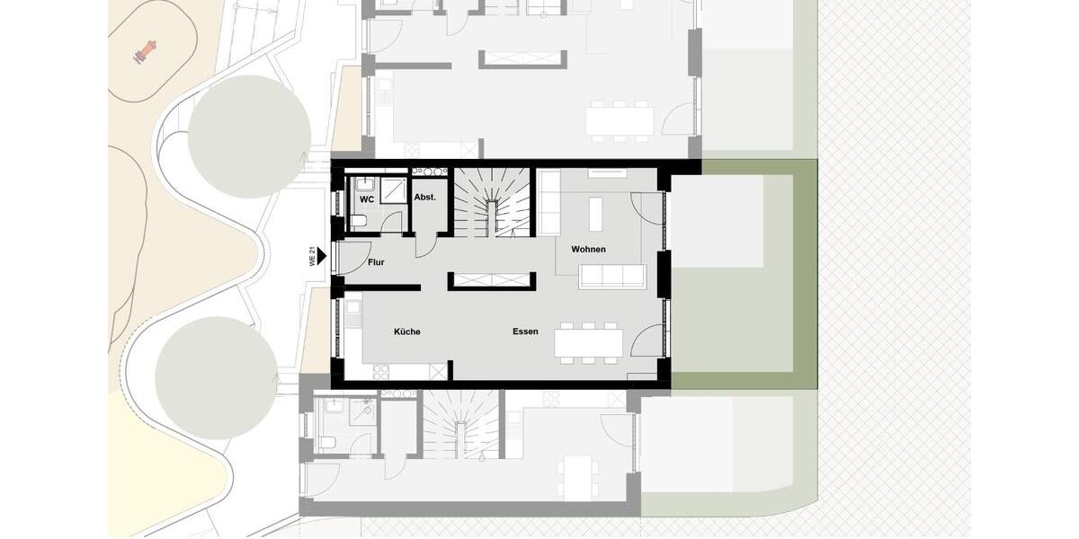 Reihenhaus Willich - 4 Zimmer, 135 m&sup2;, 2.595&euro; | Angebot:26196886