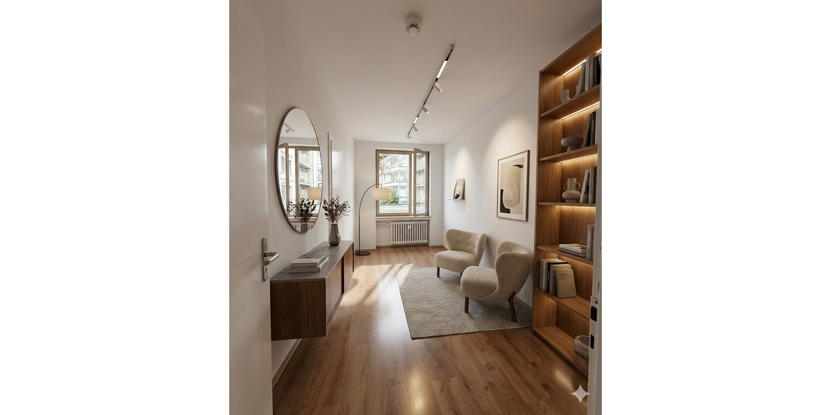 Etagenwohnung Düsseldorf Pempelfort - 4 Zimmer, 72 m&sup2;, 420.000&euro; | Angebot:26016923