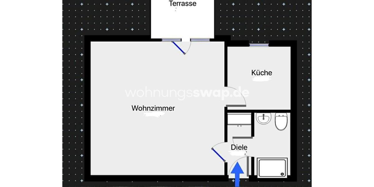 Etagenwohnung Köln Mülheim - 1 Zimmer, 50 m&sup2;, 440&euro; | Angebot:24539005