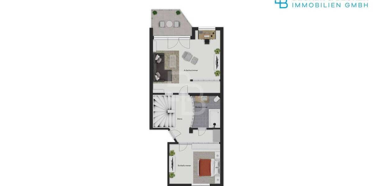 Reihenmittelhaus Köln Westhoven - 4 Zimmer, 195 m&sup2;, 2.900&euro; | Angebot:26540491