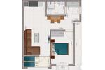 Etagenwohnung Remscheid - 2 Zimmer, 50 m&sup2;, 125.000&euro; | Angebot:27038019
