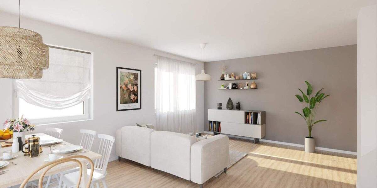 Terrassenwohnung Düsseldorf Benrath - 2 Zimmer, 67 m&sup2;, 399.900&euro; | Angebot:25815395