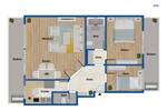 Etagenwohnung Düsseldorf Flingern Süd - 3 Zimmer, 88 m&sup2;, 1.250&euro; | Angebot:26725187