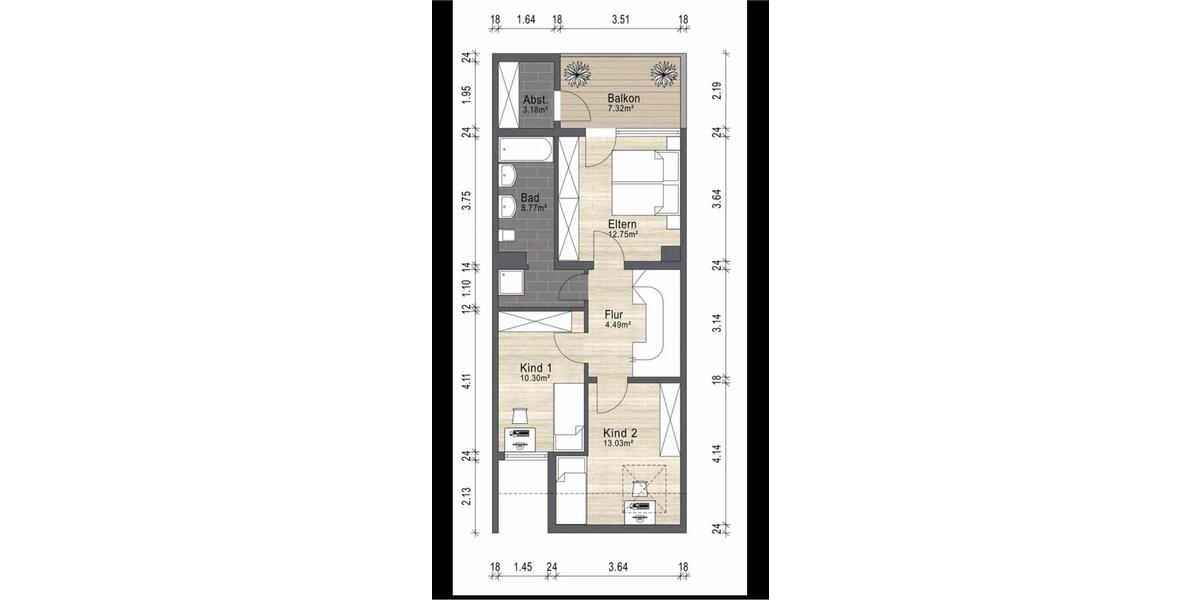 Reihenhaus Ratingen Hösel - 5 Zimmer, 140 m&sup2;, 2.200&euro; | Angebot:25877011