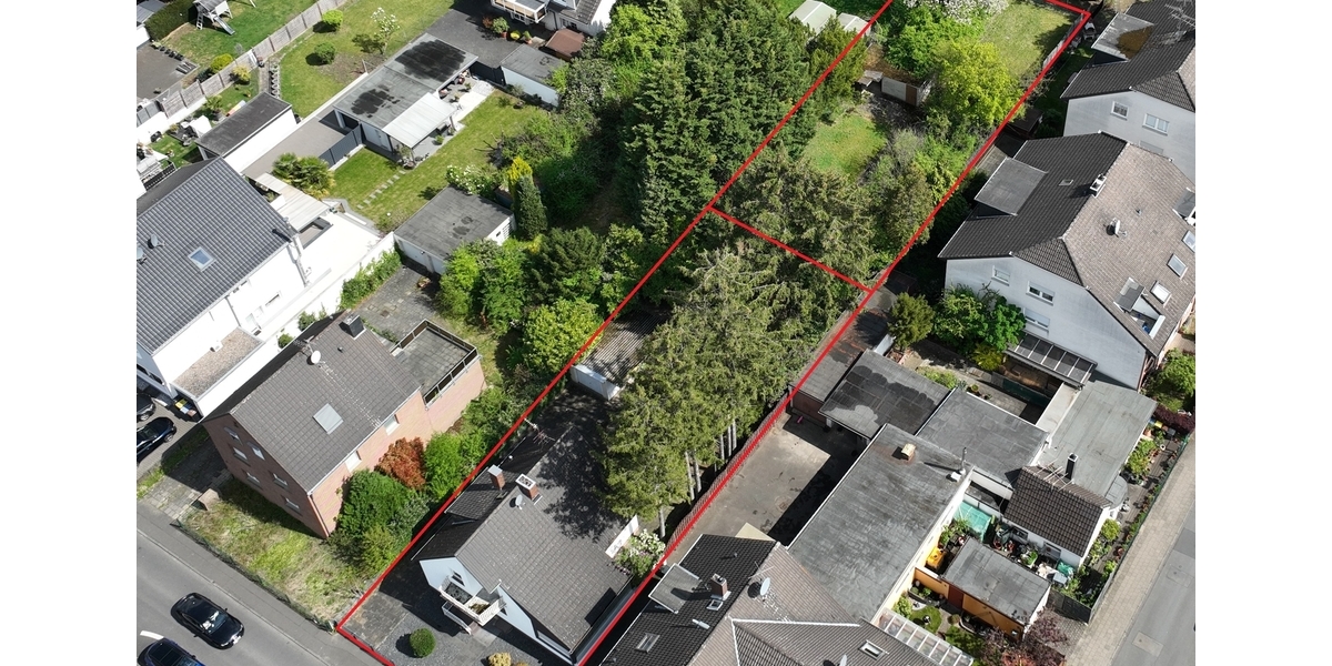 2 (!) Grundstücke für jeweils ein freistehendes Einfamilienhaus - ideal für Bauen mit Freunden oder Familie. - Grundstück Köln Porz | Angebot:23369423