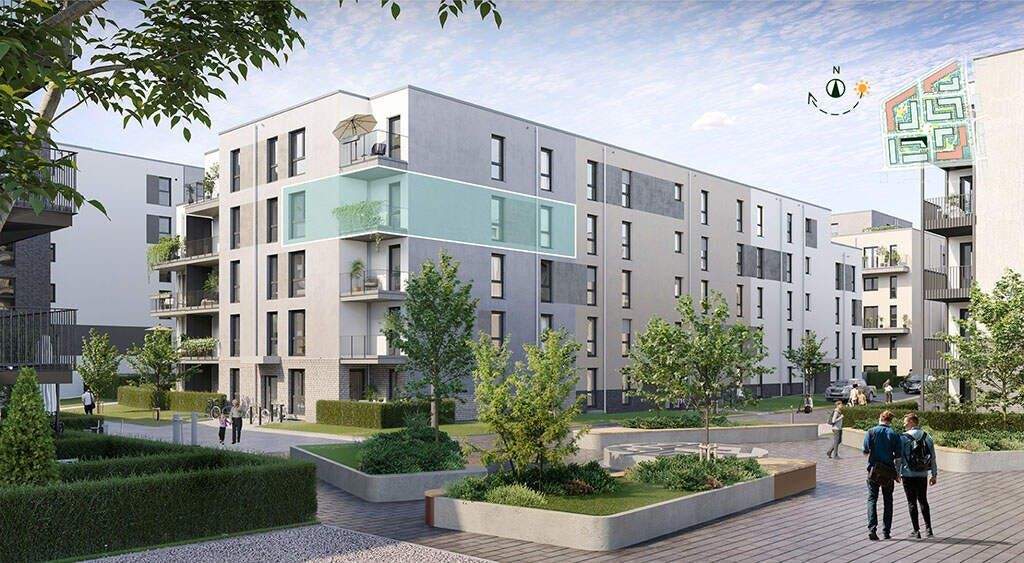 Etagenwohnung Düsseldorf Benrath - 4 Zimmer, 88 m&sup2;, 535.900&euro; | Angebot:25938903