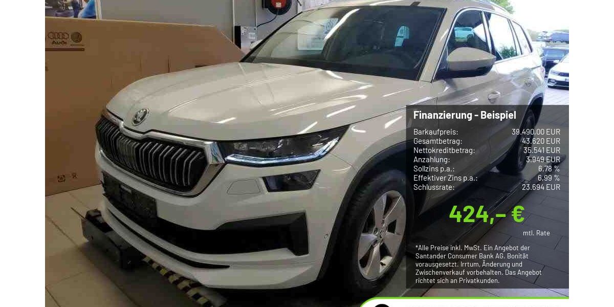 Skoda Kodiaq 72.755 km 39.490 &euro; Pulheim-Brauweiler 50259