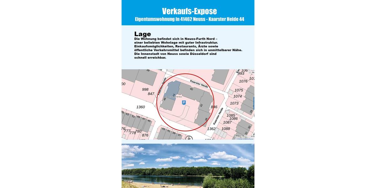 Etagenwohnung Neuss Furth-Mitte - 2 Zimmer, 48 m&sup2;, 135.000&euro; | Angebot:26716088