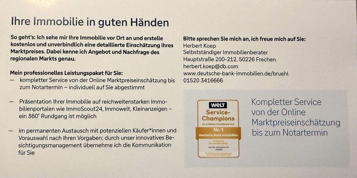 Etagenwohnung Hürth Sielsdorf - 4 Zimmer, 108 m&sup2;, 444.000&euro; | Angebot:25686715