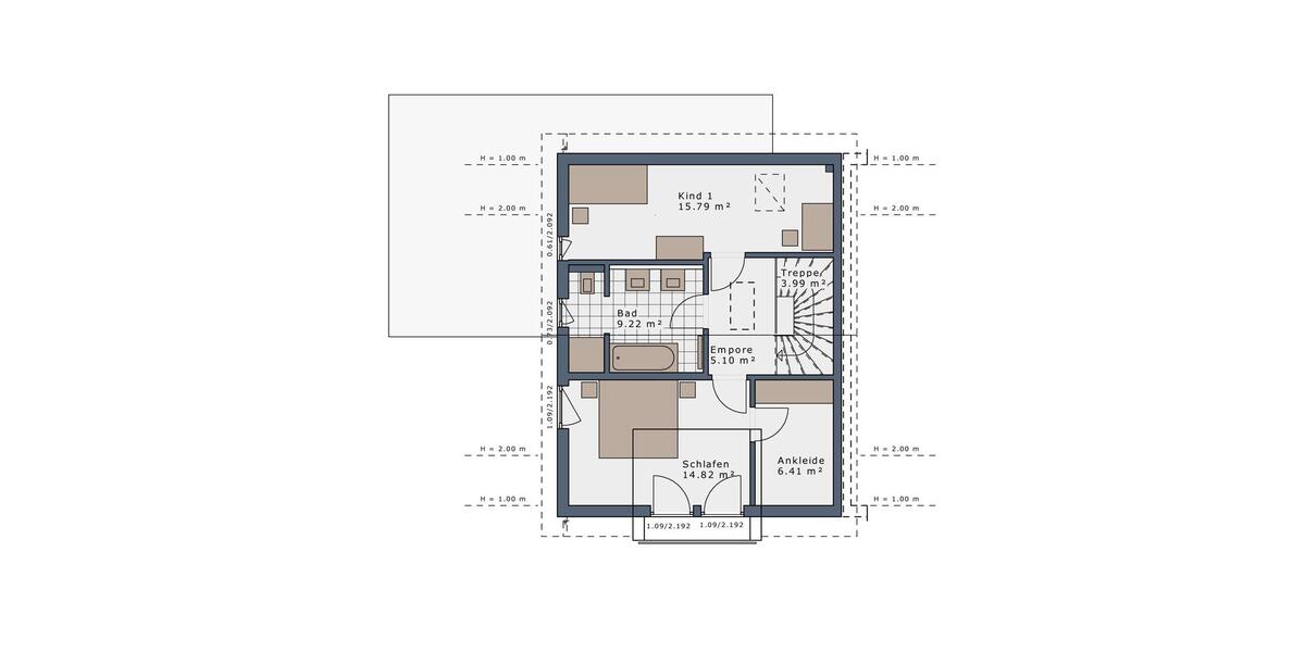 Doppelhaushälfte Meerbusch - 4 Zimmer, 120 m&sup2;, 2.100&euro; | Angebot:26664344