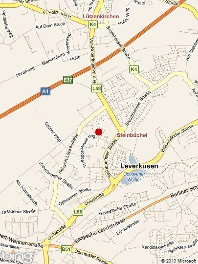 Etagenwohnung Leverkusen Alkenrath - 2 Zimmer, 59 m&sup2;, 667&euro; | Angebot:25882845