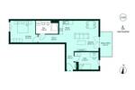Etagenwohnung Düsseldorf Benrath - 3 Zimmer, 80 m&sup2;, 484.900&euro; | Angebot:26694689