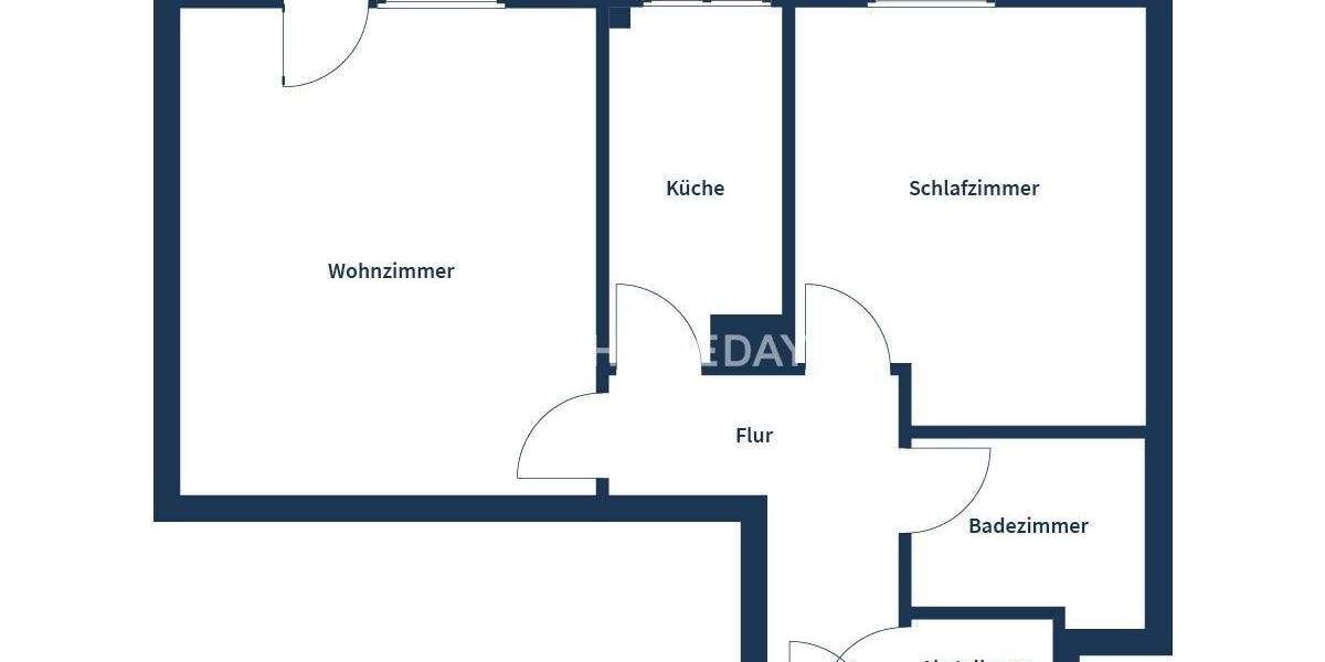 Etagenwohnung Kerpen - 2 Zimmer, 44 m&sup2;, 115.000&euro; | Angebot:25708471