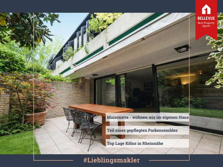 Etagenwohnung Köln Rodenkirchen - 4 Zimmer, 125 m&sup2;, 759.000&euro; | Angebot:26062005