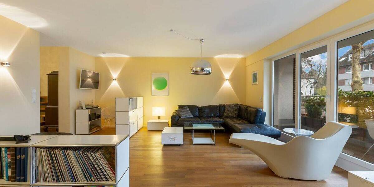 Etagenwohnung Düsseldorf Düsseltal - 2 Zimmer, 106 m&sup2;, 680.000&euro; | Angebot:25686884