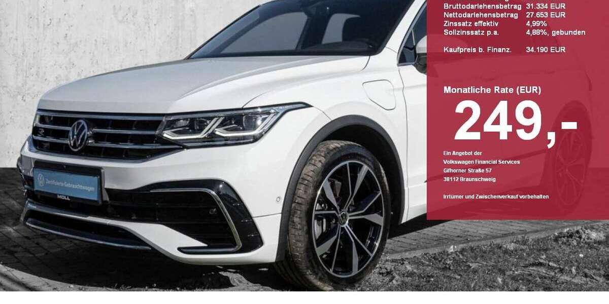 VW Tiguan 25.350 km 34.190 &euro; Düsseldorf 40474