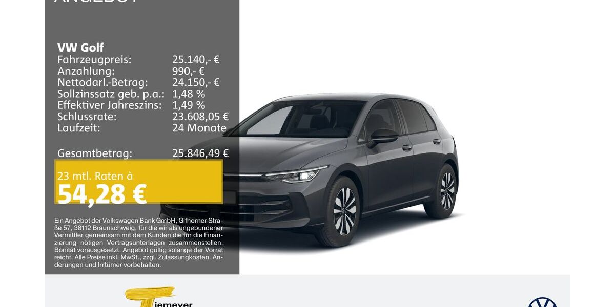 VW Golf 30.047 km 25.140 &euro; Remscheid 42897