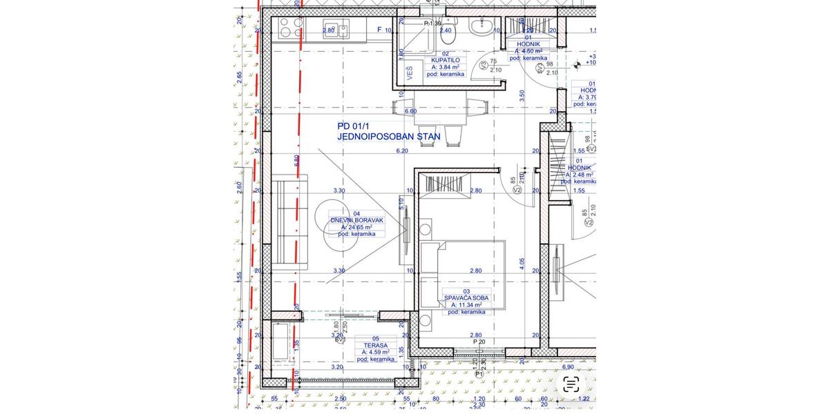 Etagenwohnung Remscheid - 2 Zimmer, 49 m&sup2;, 120.000&euro; | Angebot:26703914