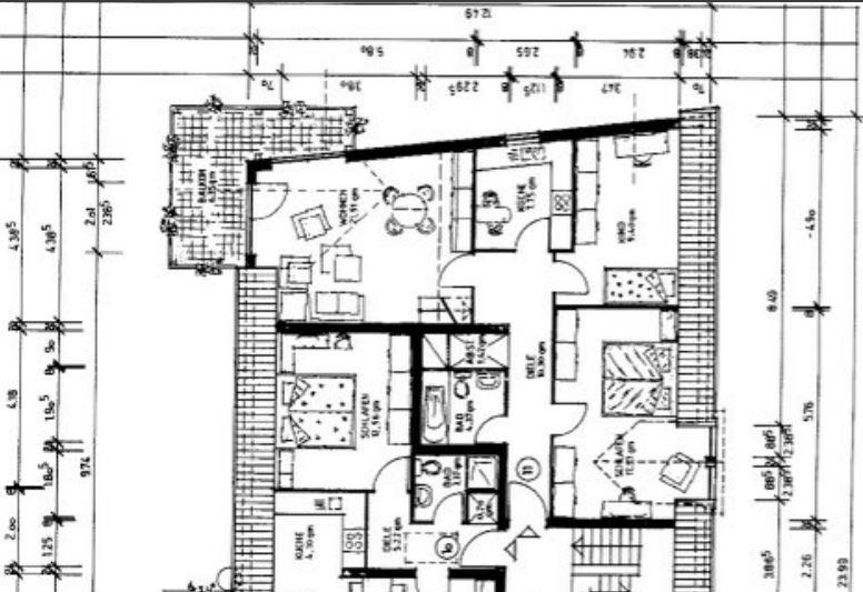 Etagenwohnung Mettmann - 3 Zimmer, 73 m&sup2;, 950&euro; | Angebot:25805458