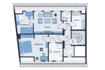 Geschmackvolle 3- Zimmer-Wohnung im Dachgeschoss in zentraler Lage von Meerbusch-Osterath - Dachgeschoßwohnung Meerbusch | Angebot:27349100
