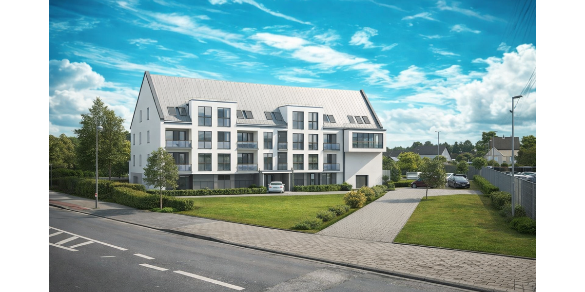 Top-Investment: Baureifes Grundstück mit Baugenehmigung für 11 WE + Gewerbe - Grundstück Leverkusen Küppersteg | Angebot:25839912