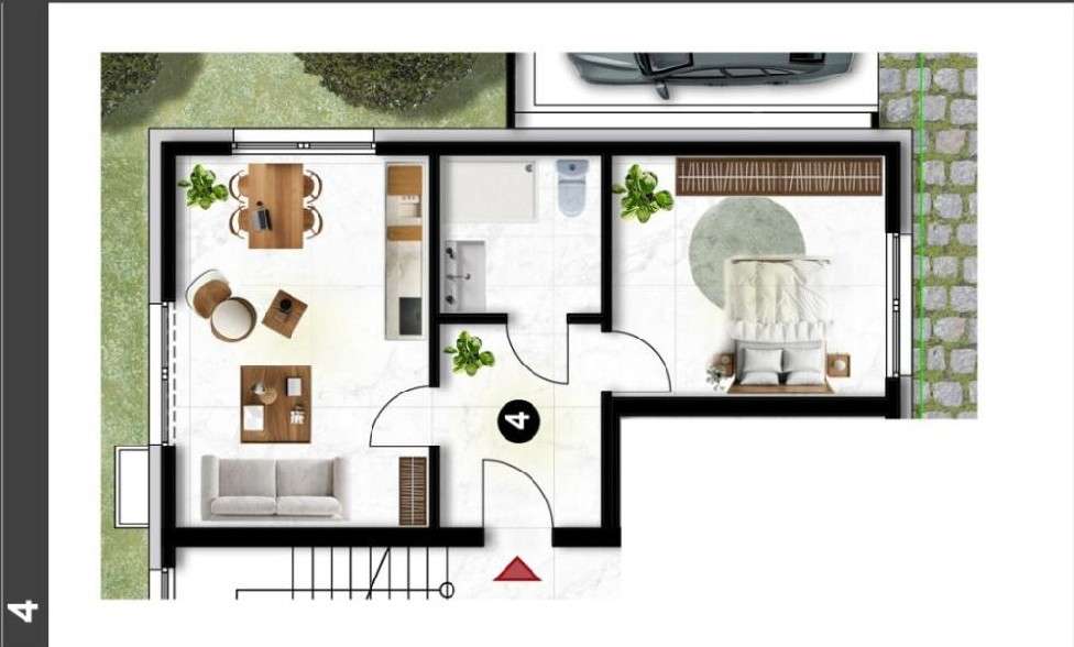 Etagenwohnung Köln Nippes - 2 Zimmer, 46 m&sup2;, 289.000&euro; | Angebot:23844149