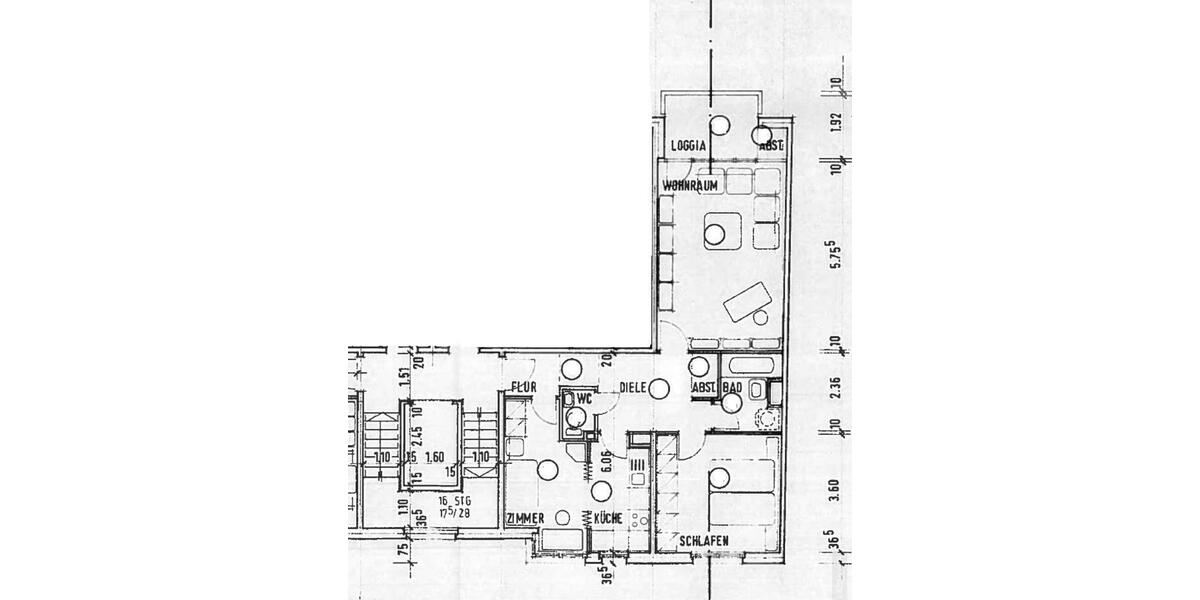 Etagenwohnung Düsseldorf Pempelfort - 3 Zimmer, 427.000&euro; | Angebot:21348212