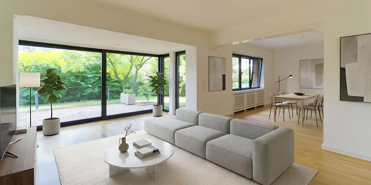 Etagenwohnung Düsseldorf / Stockum Stockum - 6 Zimmer, 202 m&sup2;, 2.608&euro; | Angebot:26083015