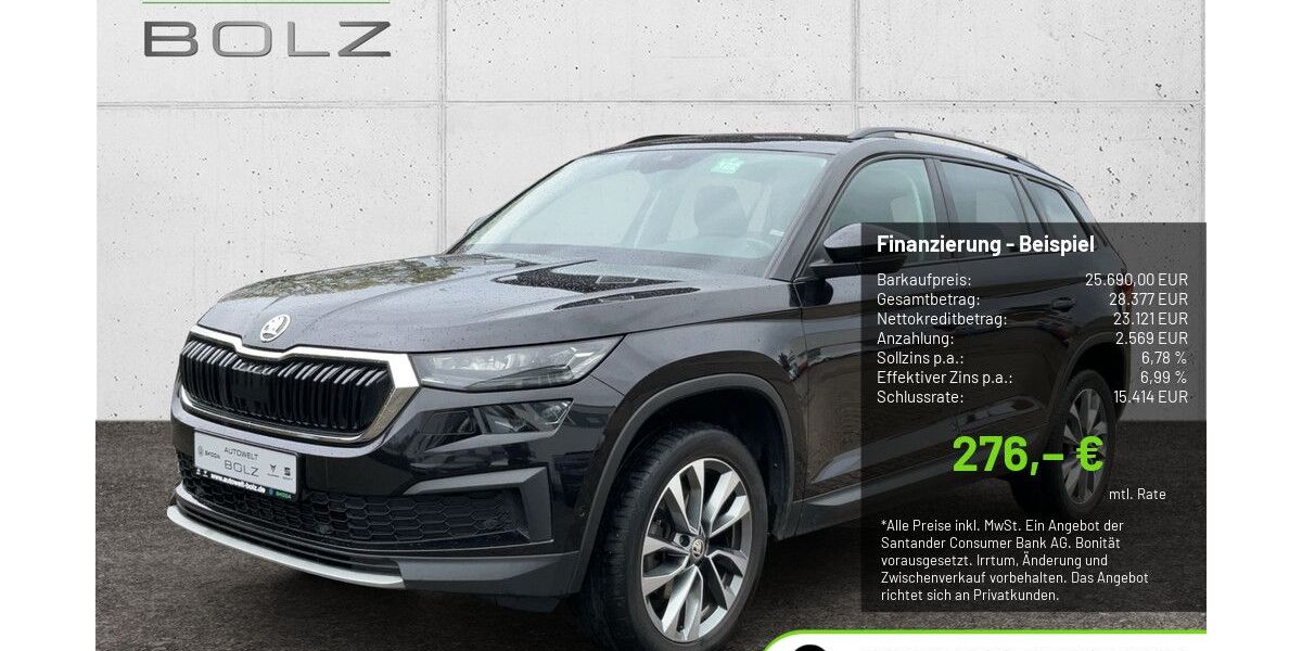 Skoda Kodiaq 111.834 km 25.690 &euro; Pulheim-Brauweiler 50259