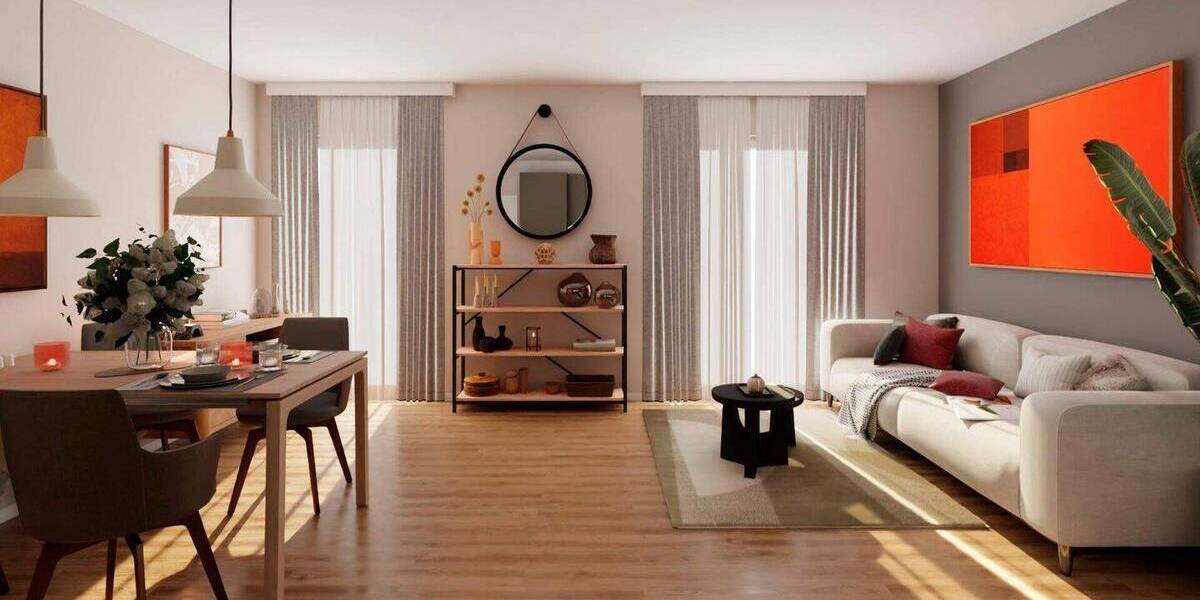 Etagenwohnung Düsseldorf Benrath - 2 Zimmer, 60 m&sup2;, 379.900&euro; | Angebot:26026895