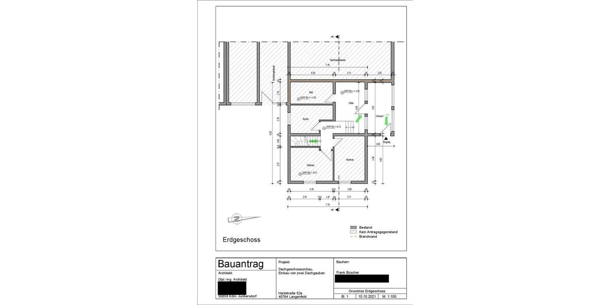 Einfamilienhaus Langenfeld (Rheinland) - 4 Zimmer, 100 m&sup2;, 269.000&euro; | Angebot:24820212