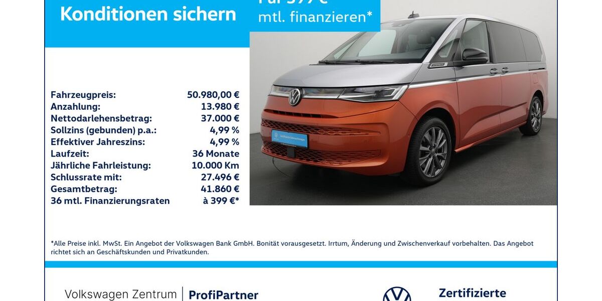 VW T7 Multivan 49.946 km 49.980 &euro; Leverkusen 51379