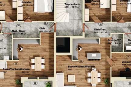 Wohnung Pulheim - 3 Zimmer, 88 m&sup2;, 546.500&euro; | Angebot:23872347