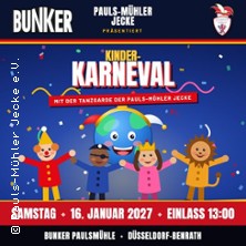 Kinderkarneval 16.01.2027 Bunker Paulsmühle