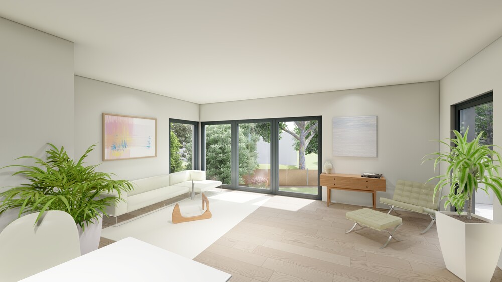 Architektenvilla am Waldrand - Bauhausbungalow mit Dachterrasse, Doppelgarage und exklusiver Privatsphäre - Villa Bensberg Bensberg | Angebot:26066161