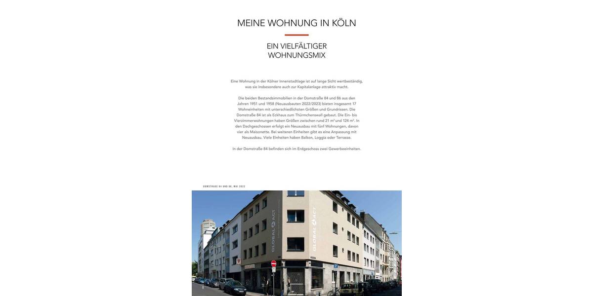 Gewerbeobjekt Köln Altstadt-Nord - 2 Zimmer, 266.825&euro; | Angebot:25815374