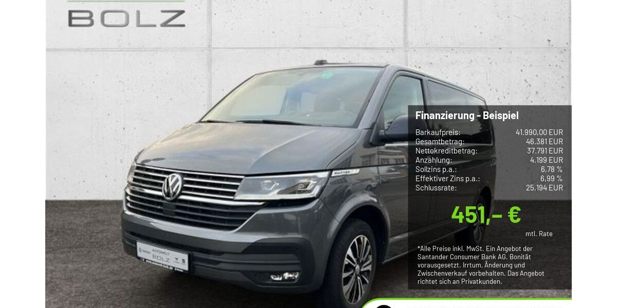 VW T6 Multivan 89.480 km 41.990 &euro; Pulheim-Brauweiler 50259