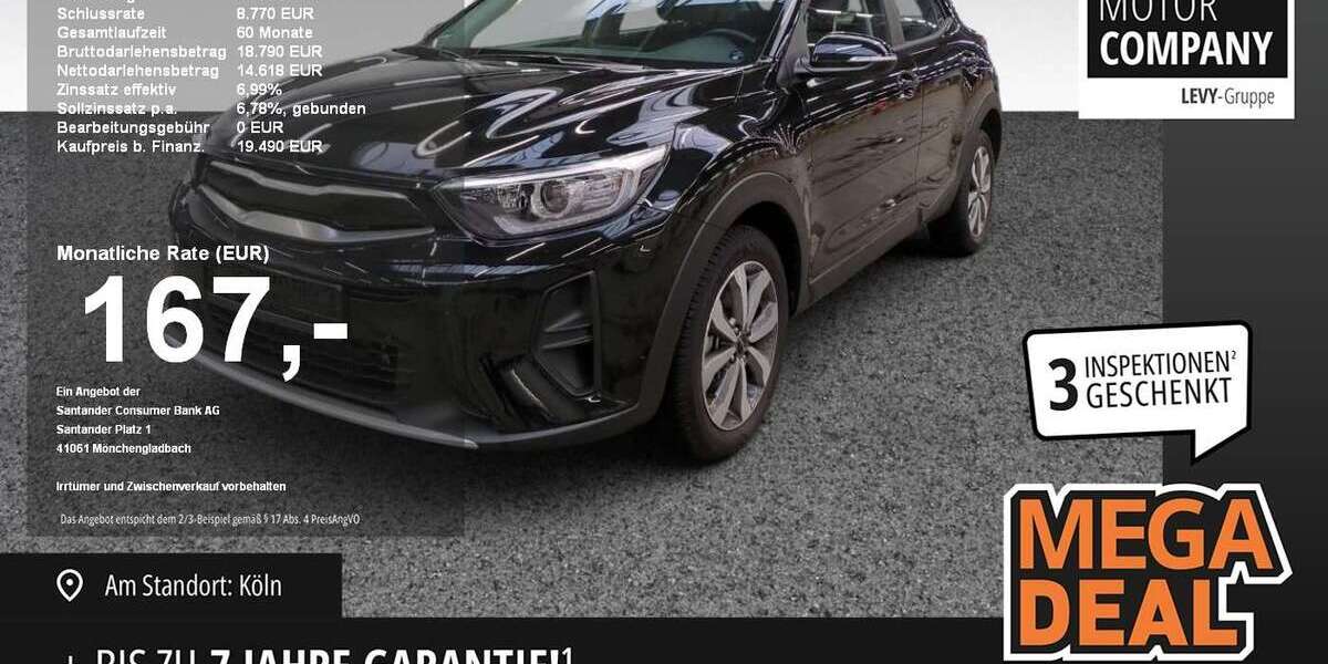 Kia Stonic 16.779 km 19.490 &euro; Köln 50968