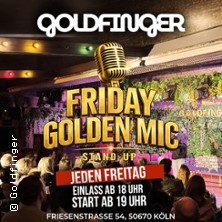 Friday Golden Mic Stand- Up Comedy 19.06.2026 GOLDFINGER