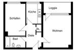Etagenwohnung Mettmann - 2 Zimmer, 60 m&sup2;, 635&euro; | Angebot:25920248