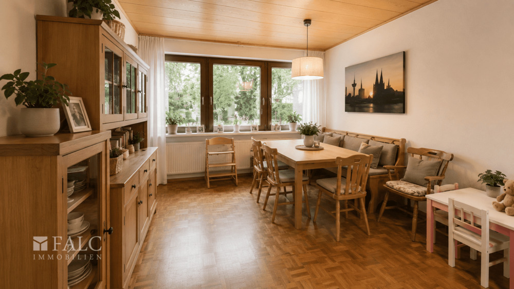 Reihenmittelhaus Köln Lindweiler - 4 Zimmer, 90 m&sup2;, 256.800&euro; | Angebot:26695604