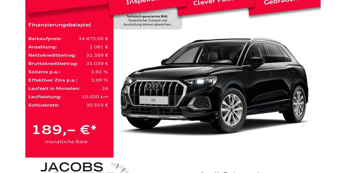 Audi Q3 6.308 km 34.470 &euro; Bergheim 50126