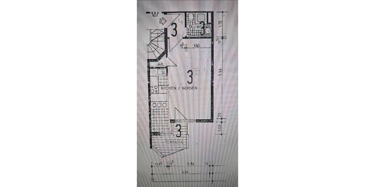 Etagenwohnung Köln Innenstadt - 1 Zimmer, 31 m&sup2;, 219.000&euro; | Angebot:25959796