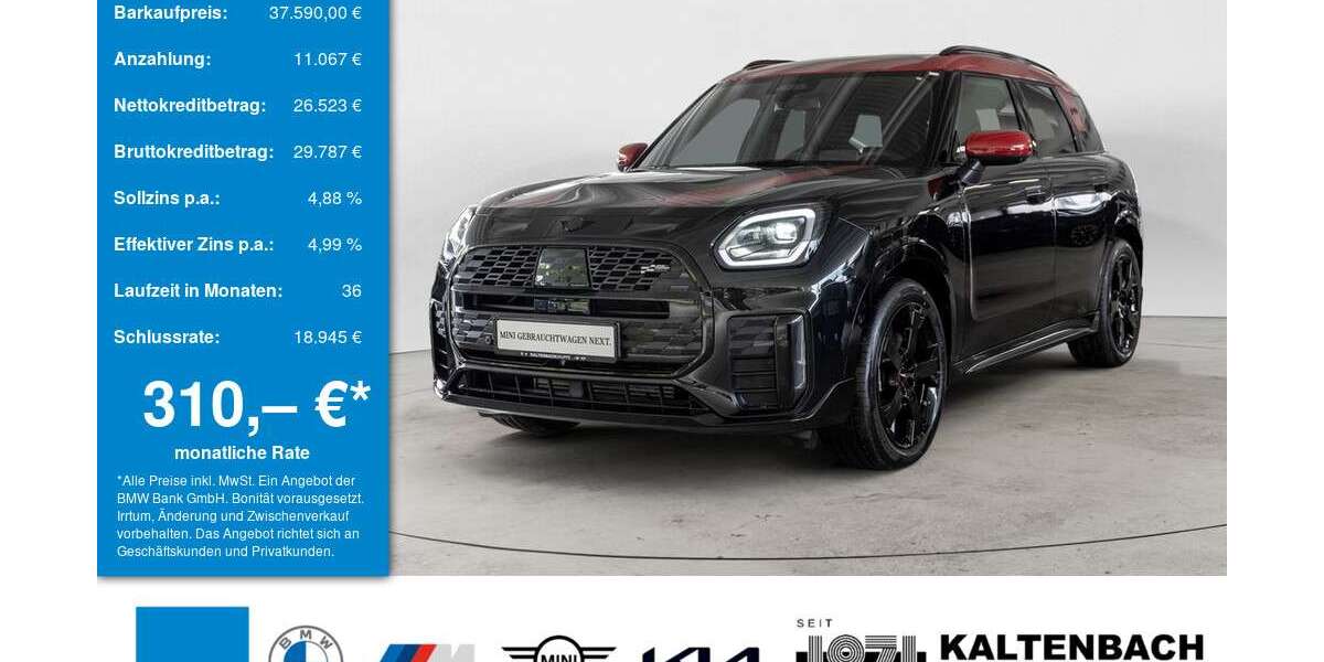 Mini John Cooper Works Countryman 36.493 km 37.590 &euro; Bergisch Gladbach 51469