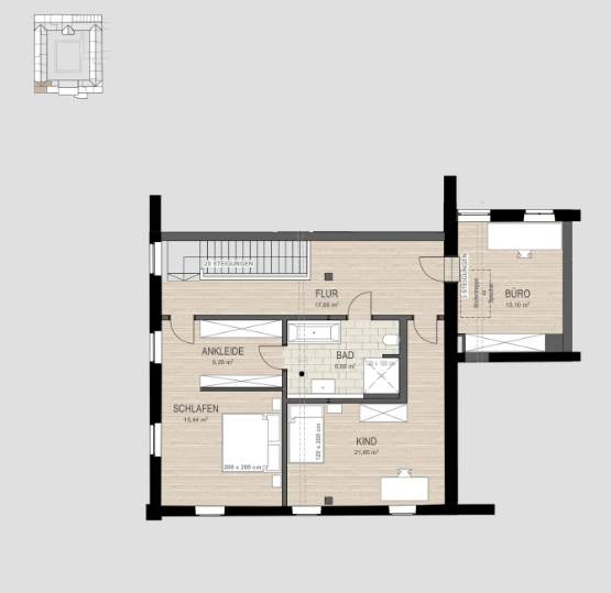 Etagenwohnung Willich Schiefbahn - 4 Zimmer, 177 m&sup2;, 1.307.588&euro; | Angebot:25835321