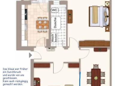 Wohnung Düsseldorf Stadtbezirk 6 - 3 Zimmer, 94 m&sup2;, 445.000&euro; | Angebot:25001496